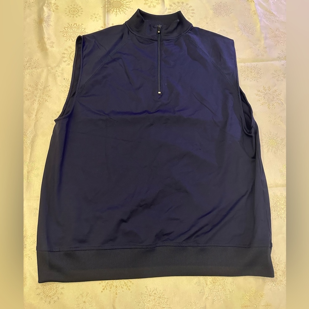 FootJoy full zip vest. Size large
